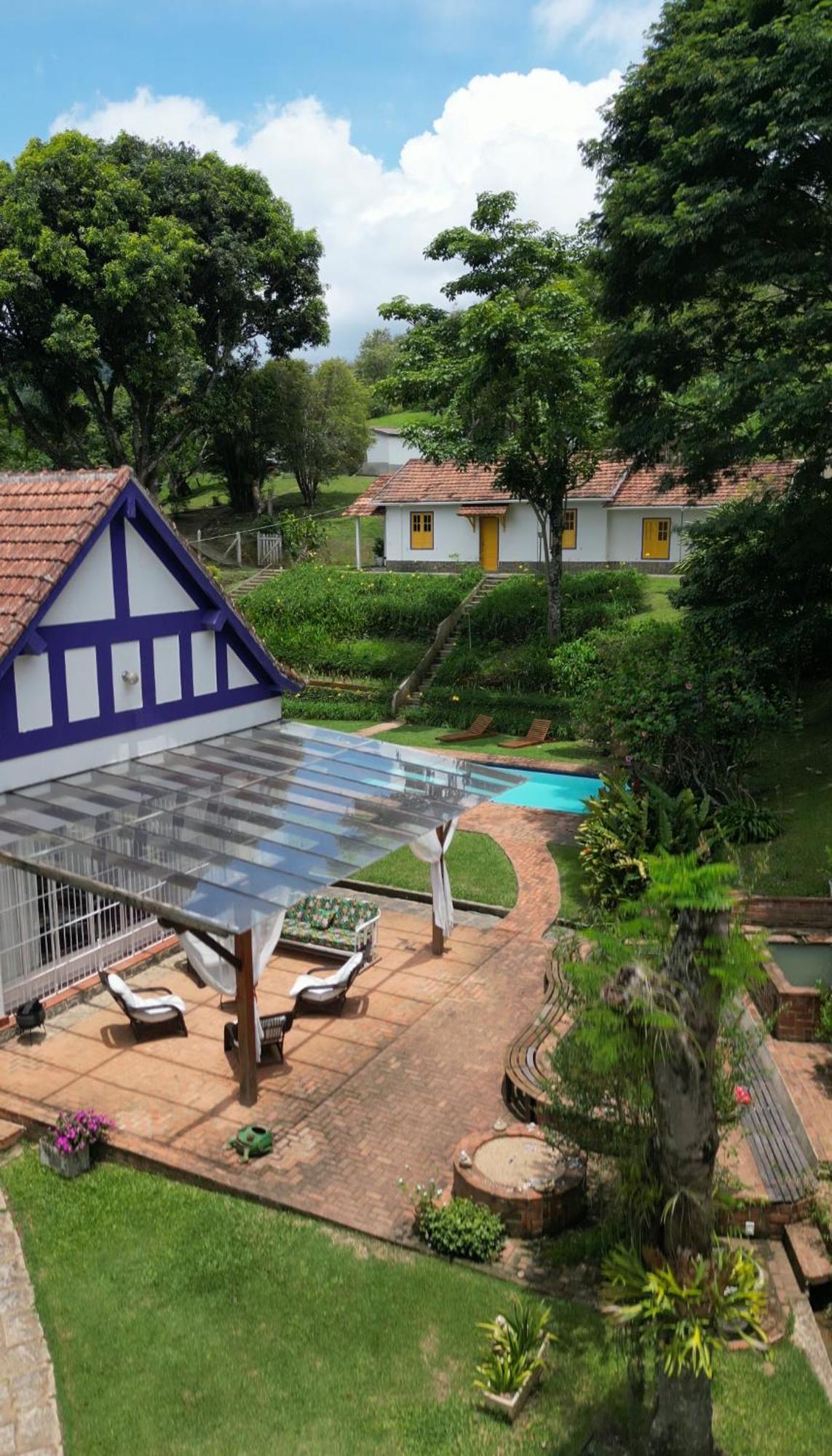 Отель Casa Acucena No Sitio Gaia Magia Miguel Pereira Rj Экстерьер фото